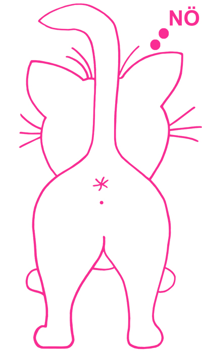 KATZE + NEIN = NÖ KATZE + NEIN = NÖ