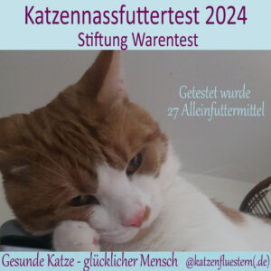 Jahresrückblick 2024 - Katzennassfuttertest 2024 Stiftung Warentest